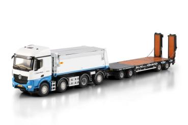 MB Arocs MP4 8x2 Kipper mit 4achs Tieflader Anhänger "Ballast Nedam" 