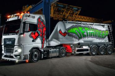 MAN TGX GX 4x2 mit 3achs Siloauflieger "Denkinger" 
