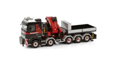 VOLVO FH05 10x4 mit PALFINGER 165.001 und Pritsche "Mammoet" 