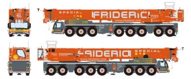 LIEBHERR 8achs Autokran LTM1650-8.1 "Friderici" 