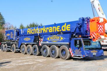 LIEBHERR 9achs Autokran LTM1750-9.1 "Richter Krane" 