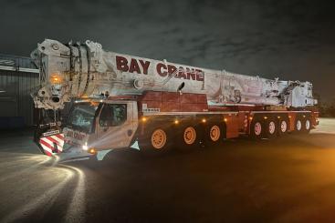 LIEBHERR 8achs Autokran LTM1650-8.1 "Bay Crane" 