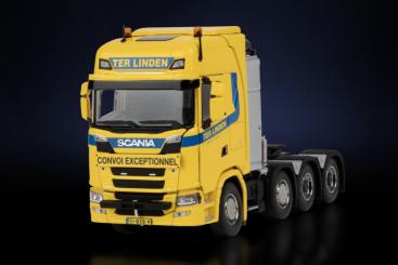 SCANIA S 8x4 mit 3acchs NOOTEBOOM Flügeltransporter "Ter Linden" 