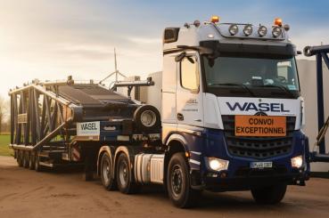 MB Arocs 6x4 mit 4achs NOOTEBOOM MCOS Tieflader "Wasel" 