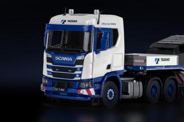 SCANIA R 6x4 mit 4achs NOOTEBOOM Tieflader "Tadano" 
