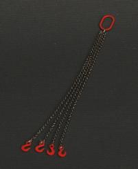 4 Gehänge 10 cm, rot 