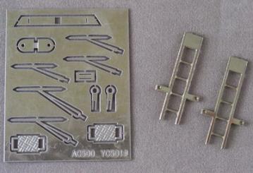 geäzte Scheibenwischer und Leiter für AC500 