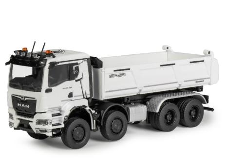 MAN TGS NN 4achs Kipper mit MEILLER Trigenius, weiß 