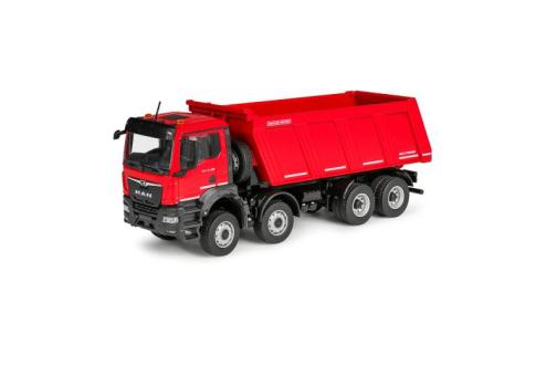 MAN TGS NN WW 4achs mit MEILLER Hinterkipper, rot 