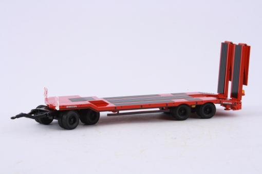 SCHWARZMÜLLER 4axle Lowloader Trailer, red 