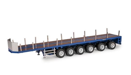 GOLDHOFER Balastauflieger DLZ6, blau 