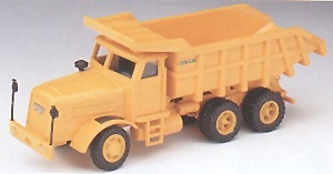 KAELBLE 3axle dump truck KDV22E8, yellow 