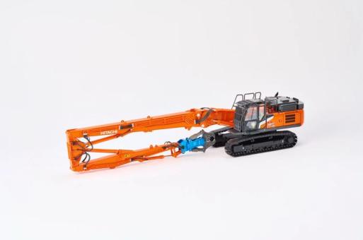 HITACHI Bagger ZX350LCK-7 Abbruch mit 2 Ausleger 