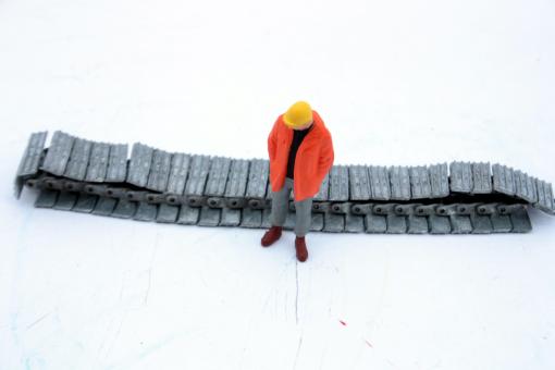 3-Steg-Metallkette 700 mm (für RTG  RG21T), (1 Stück) 