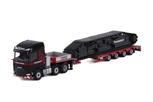 DAF XG 6x2 mit 4achs FAXMOVILLE MultiMAX + Raupenlaufwerk "Mammoet" 