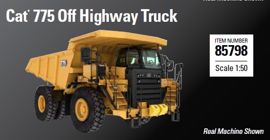 CAT Muldenkipper 775 NEXT 