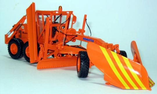 KOMATSU Grader GD655 mit Seitenschild ''IOWA'' 