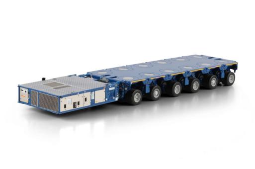 SCHEUERLE 6achs Intercombi mit Power Pack, blau 