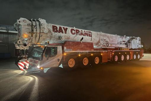 LIEBHERR 8achs Autokran LTM1650-8.1 "Bay Crane" 