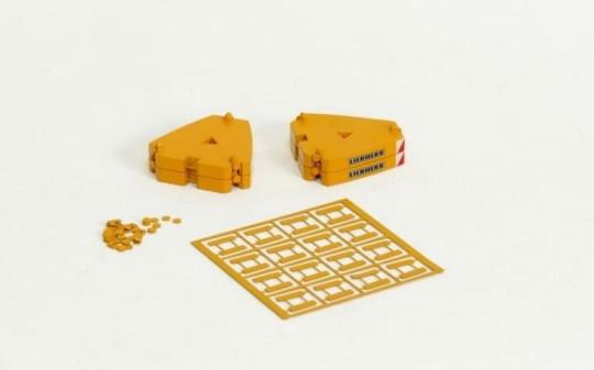 5t Gegengewicht für LTM11200, RAL1007 (4 Stück) 